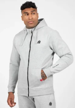 Gorilla Wear Leon Vest met Capuchon - Grijs