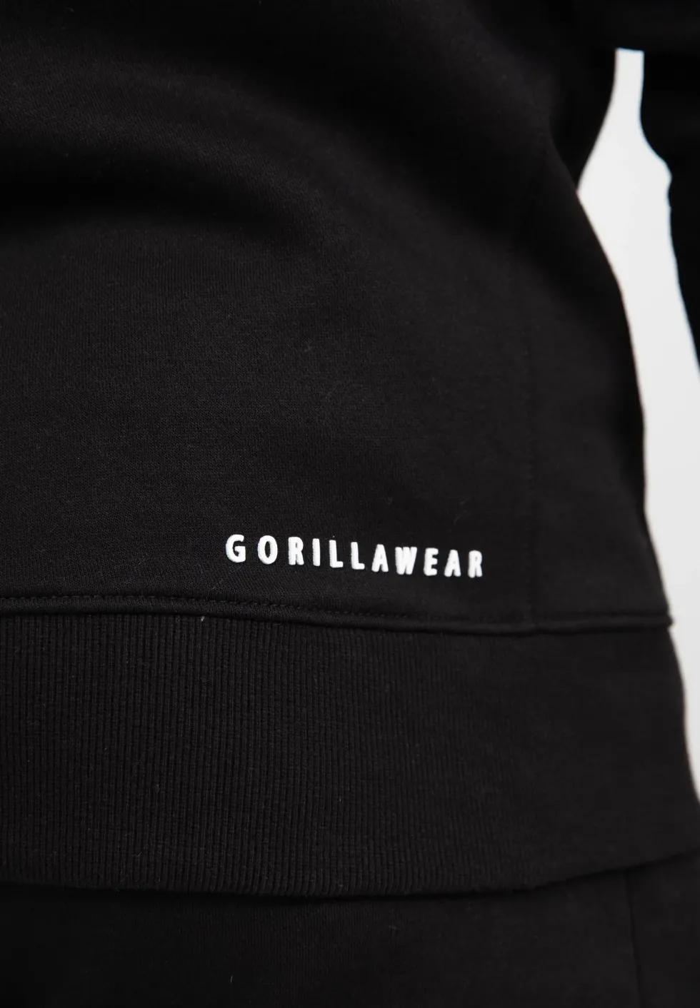 Gorilla Wear Leon Vest met Capuchon - Zwart