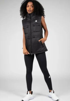 Gorilla Wear Lucia Bodywarmer - Zwart