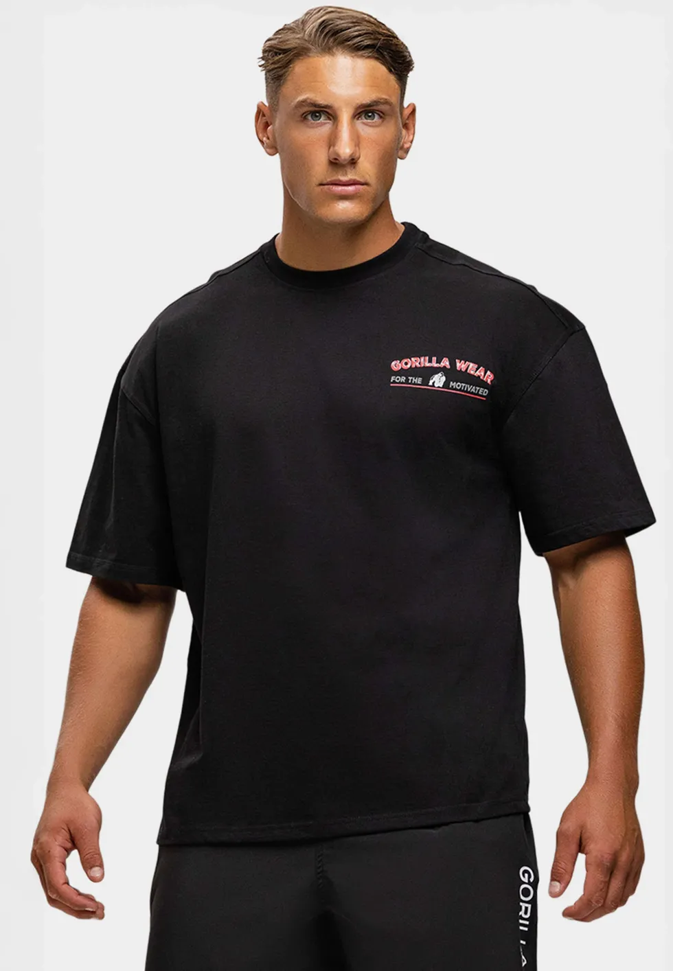 Gorilla Wear Macon Oversized T-shirt - Zwart