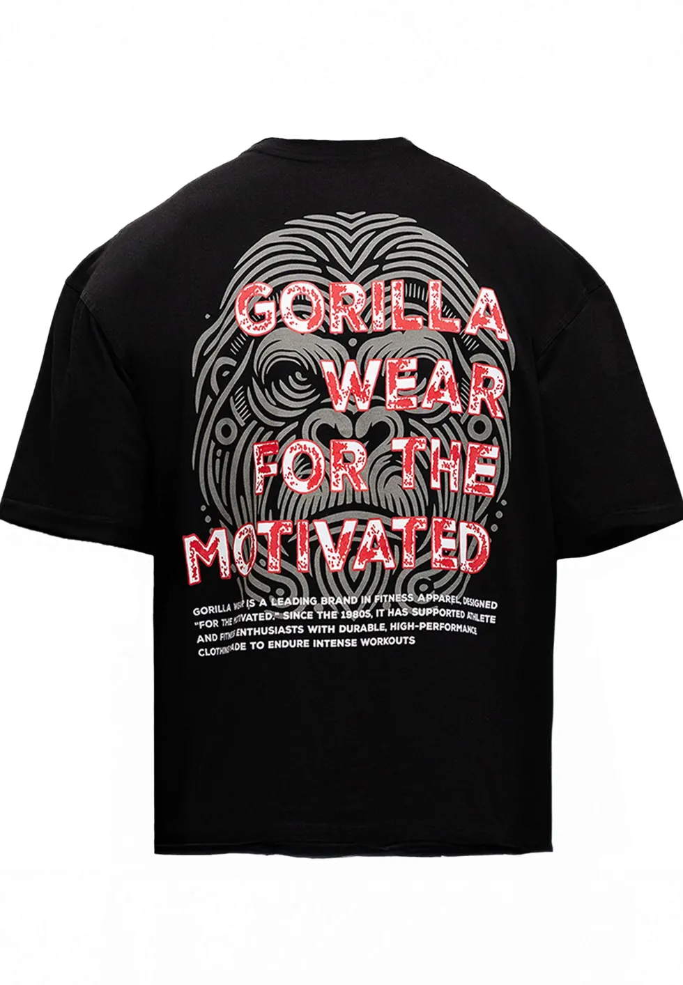 Gorilla Wear Macon Oversized T-shirt - Zwart
