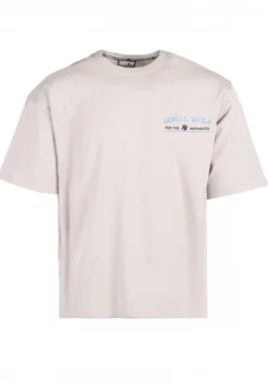 Gorilla Wear Macon Oversized T-shirt - Lichtgrijs