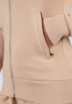 Gorilla Wear Marion Vest met Capuchon - Beige