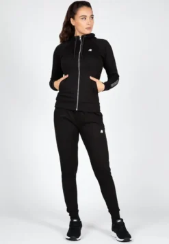 Gorilla Wear Marion Vest met Capuchon - Zwart