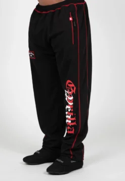 Gorilla Wear Marlow Mesh Pants - Zwart/Rood