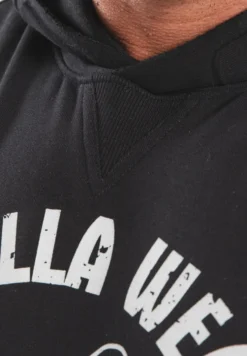 Gorilla Wear Marshall Mouwloze Hoodie - Zwart