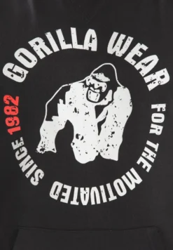 Gorilla Wear Marshall Mouwloze Hoodie - Zwart