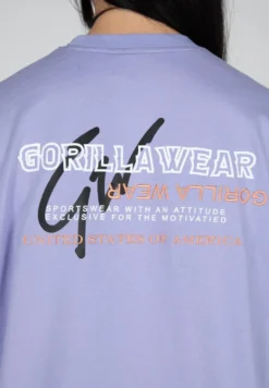 Gorilla Wear Medina Oversized T-shirt - Lila
