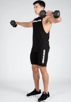 Gorilla Wear Milo Drop Armhole Tank Top - Zwart