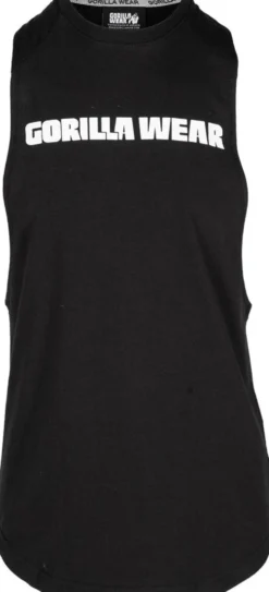 Gorilla Wear Milo Drop Armhole Tank Top - Zwart