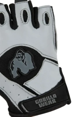 Gorilla Wear Mitchell Training Gloves - Fitness Handschoenen - Zwart/Grijs