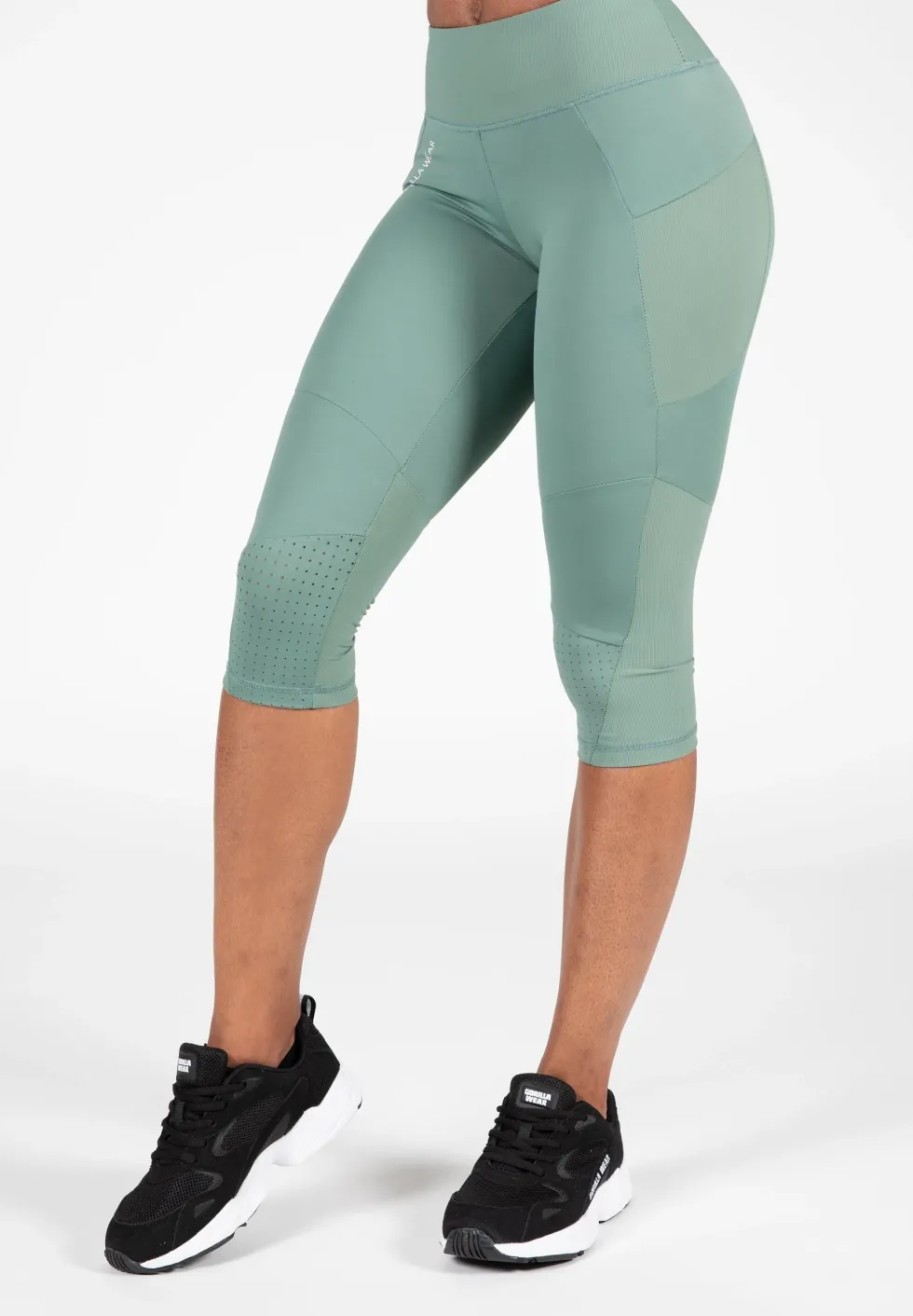 Gorilla Wear Monroe Cropped Legging - Groen