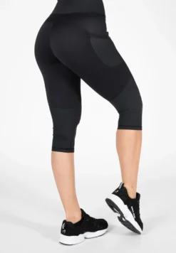 Gorilla Wear Monroe Cropped Legging - Zwart