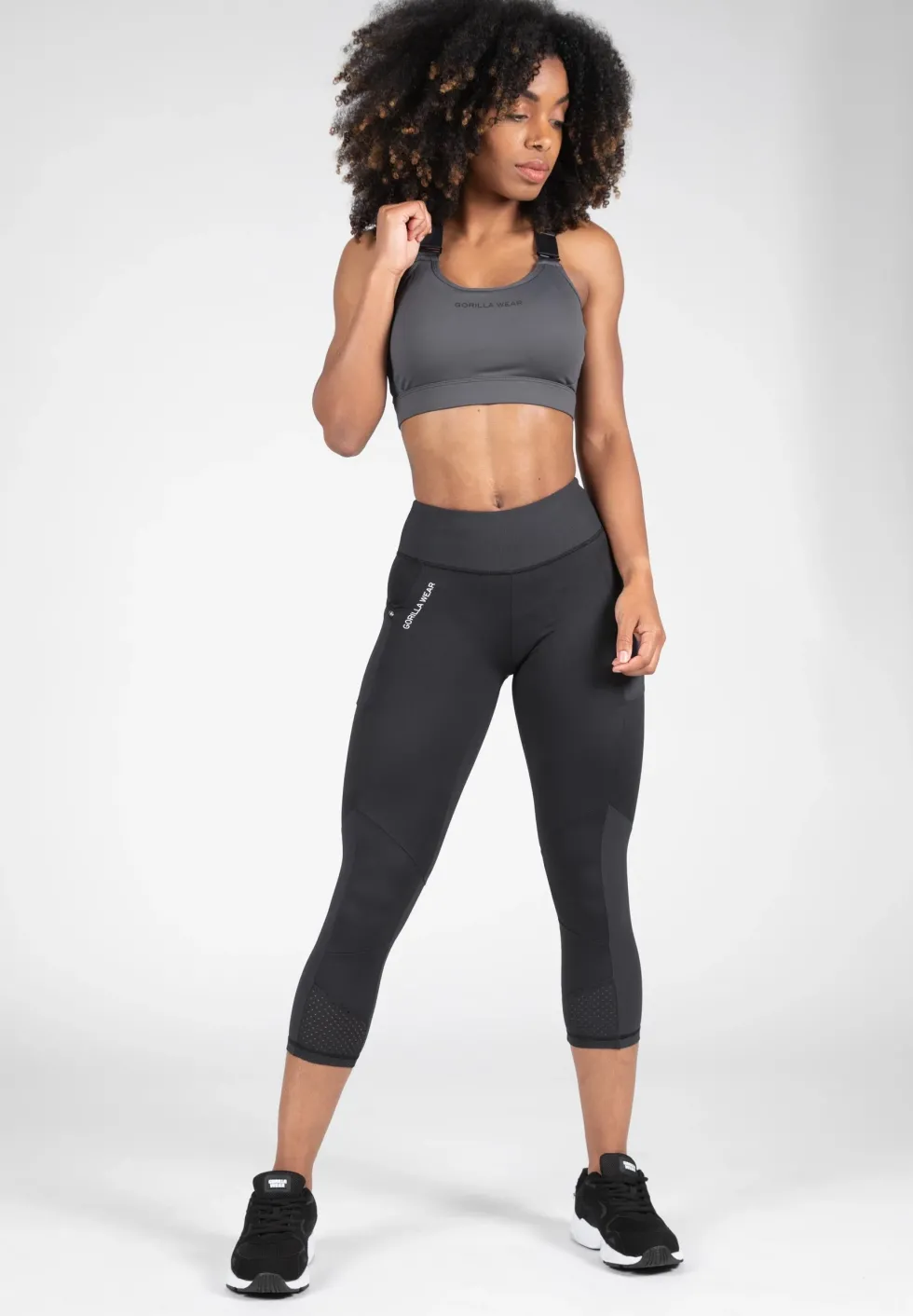 Gorilla Wear Monroe 7/8 Leggings - Zwart