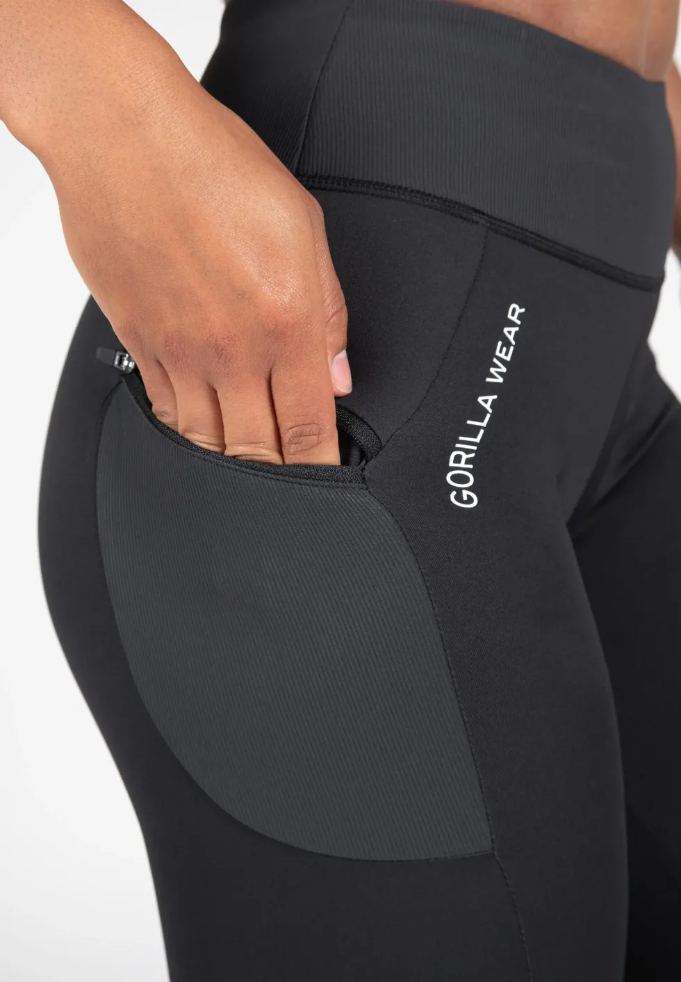 Gorilla Wear Monroe 7/8 Leggings - Zwart
