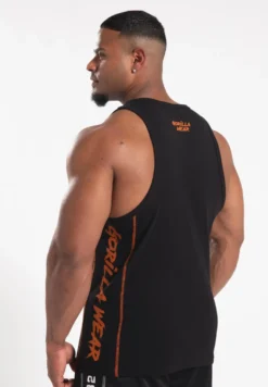 Gorilla Wear Monterey Tank Top - Zwart/Oranje