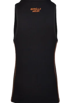 Gorilla Wear Monterey Tank Top - Zwart/Oranje