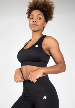 Gorilla Wear Neiro Seamless Sportbeha - Zwart
