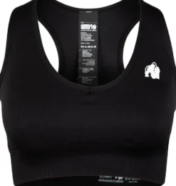 Gorilla Wear Neiro Seamless Sportbeha - Zwart