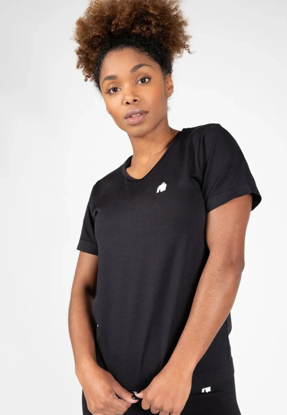 Gorilla Wear Neiro Seamless T-shirt - Zwart