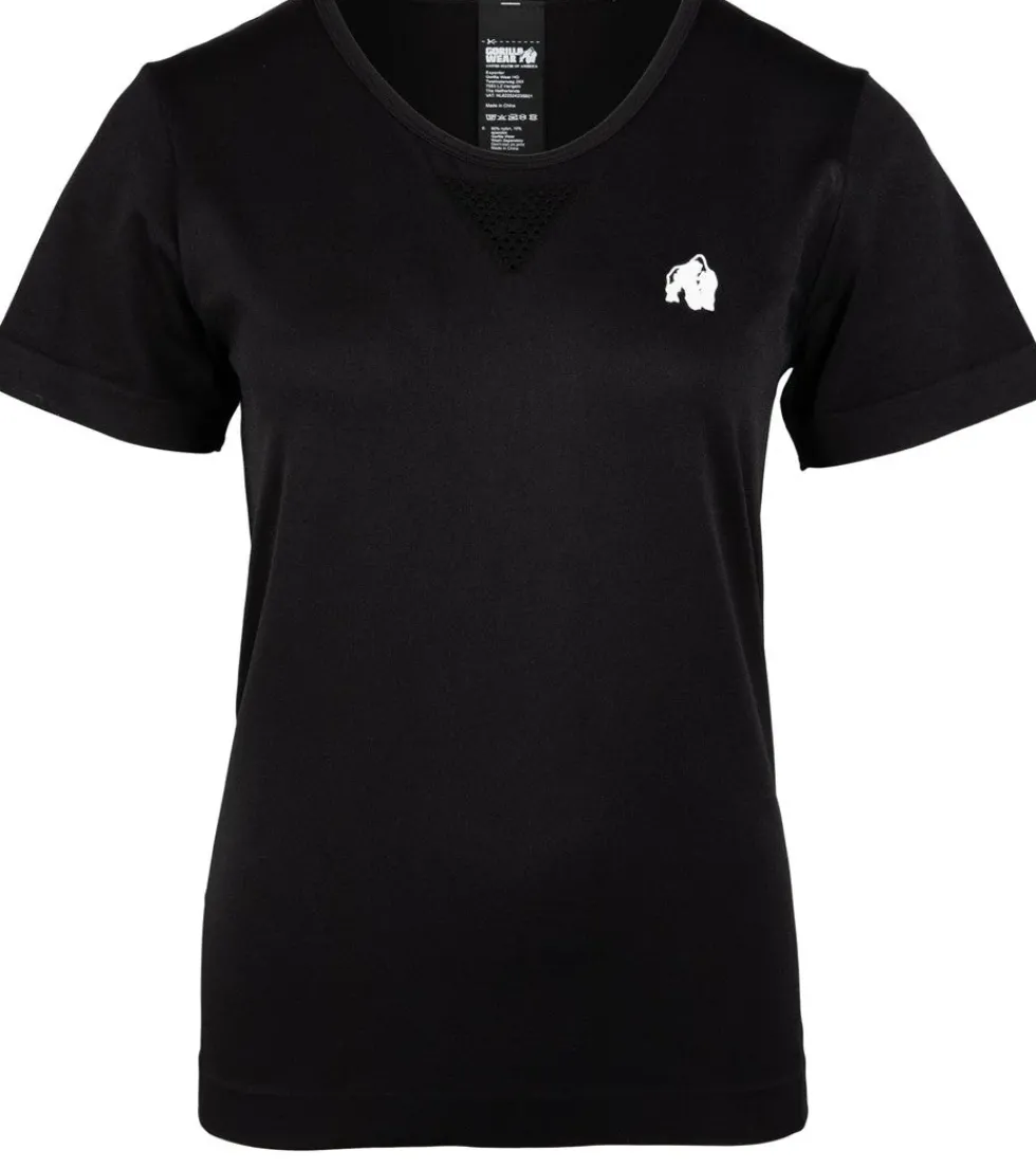 Gorilla Wear Neiro Seamless T-shirt - Zwart