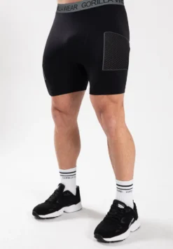 Gorilla Wear Norton Short Tights - Zwart