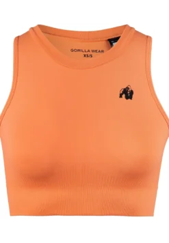 Gorilla Wear Olivia Seamless Crop Top - Perzik