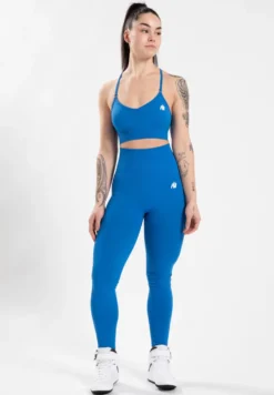 Gorilla Wear Olivia Seamless Sportbeha - Blauw