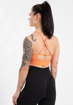 Gorilla Wear Olivia Seamless Sportbeha - Perzik