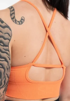 Gorilla Wear Olivia Seamless Sportbeha - Perzik