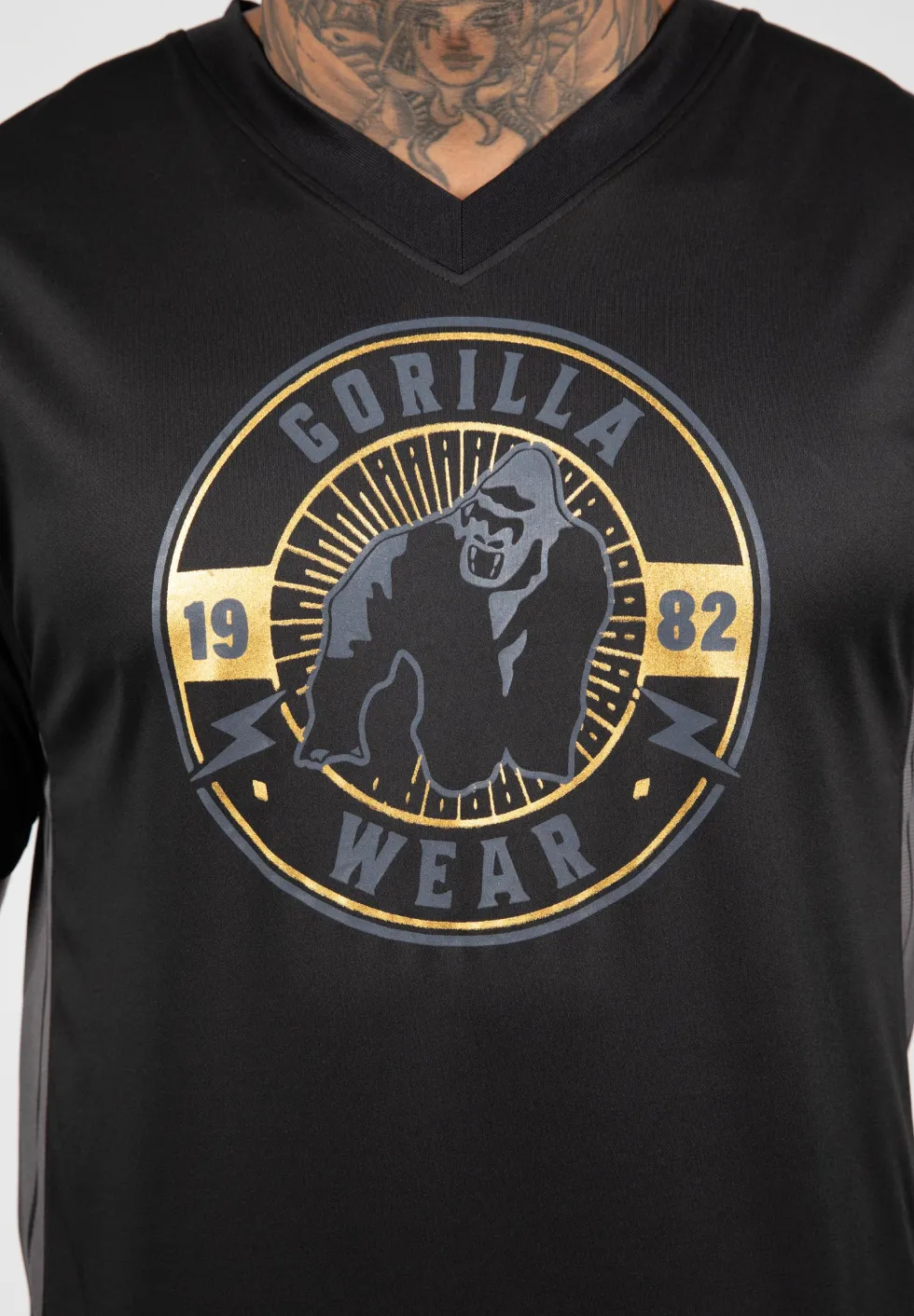 Gorilla Wear Orlando T-shirt - Zwart
