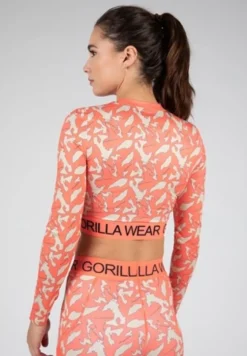 Gorilla Wear Osseo Cropped Longsleeve - Roze