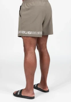 Gorilla Wear Otis Zwembroek - Korte Broek - Legergroen