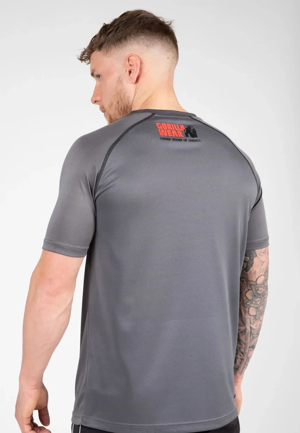 Gorilla Wear Performance T-Shirt - Grijs