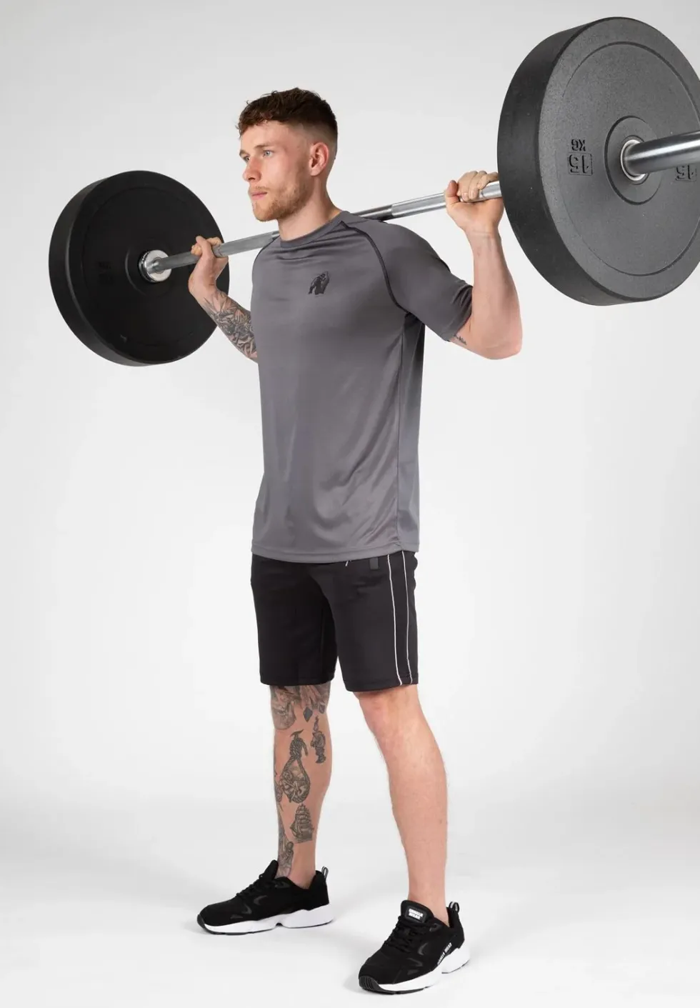 Gorilla Wear Performance T-Shirt - Grijs