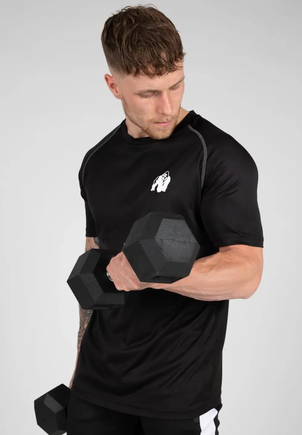 Gorilla Wear Performance T-Shirt - Zwart