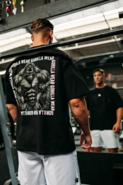 Gorilla Wear Philip Oversized T-shirt - Zwart