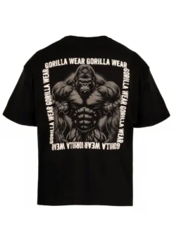 Gorilla Wear Philip Oversized T-shirt - Zwart