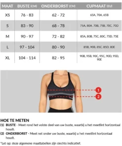 Gorilla Wear Riley Sportbeha - Zwart