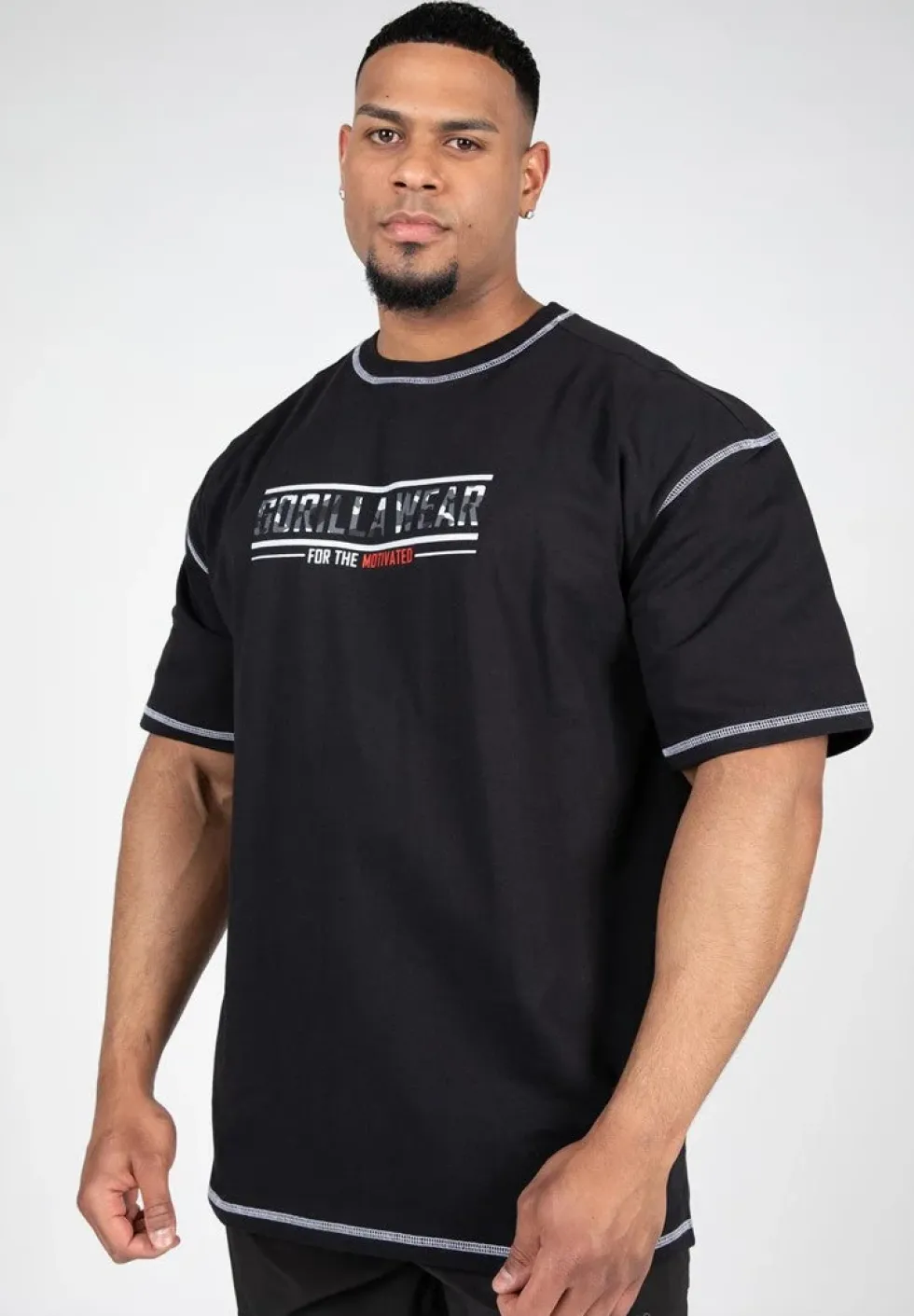 Gorilla Wear Saginaw Oversized T-shirt - Zwart