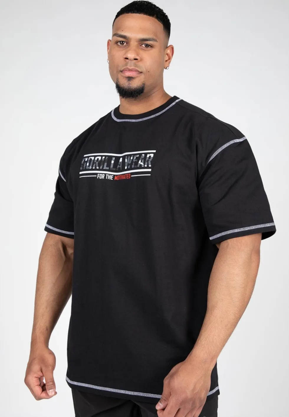 Gorilla Wear Saginaw Oversized T-shirt - Zwart