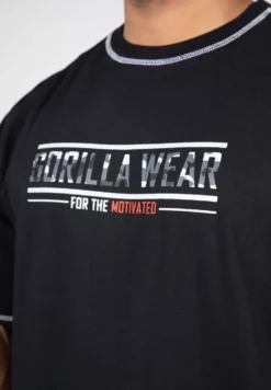 Gorilla Wear Saginaw Oversized T-shirt - Zwart