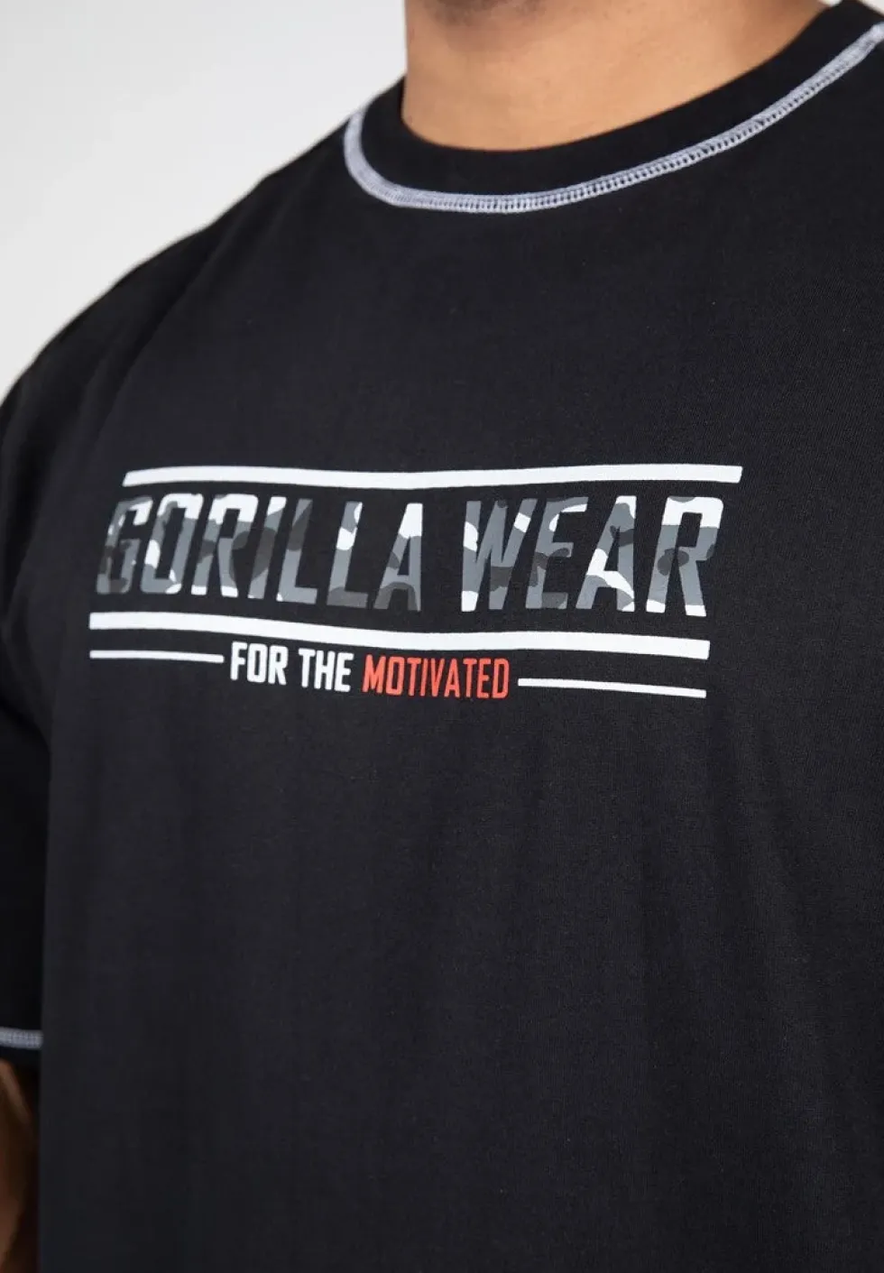 Gorilla Wear Saginaw Oversized T-shirt - Zwart