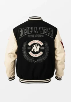 Gorilla Wear Saint Louis Varsity Jacket - Zwart