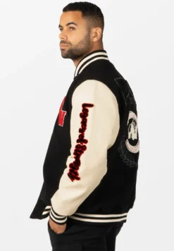 Gorilla Wear Saint Louis Varsity Jacket - Zwart