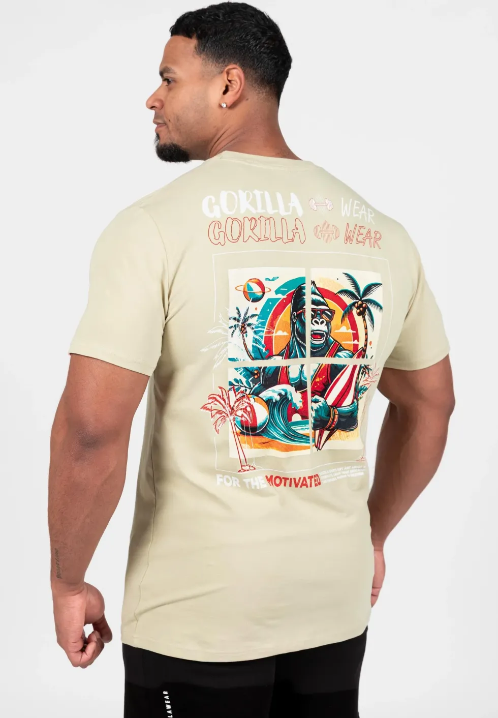 Gorilla Wear Santa Cruz T-shirt - Lichtgroen