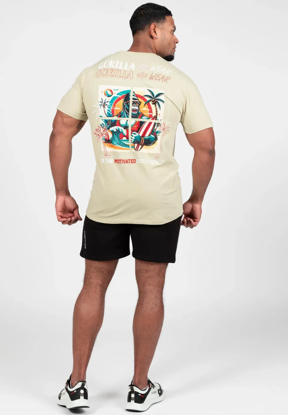 Gorilla Wear Santa Cruz T-shirt - Lichtgroen
