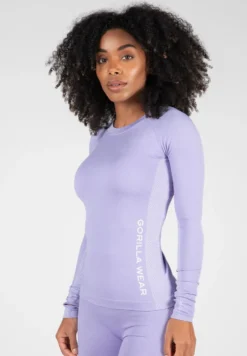 Gorilla Wear Selah Seamless Longsleeve - Lila