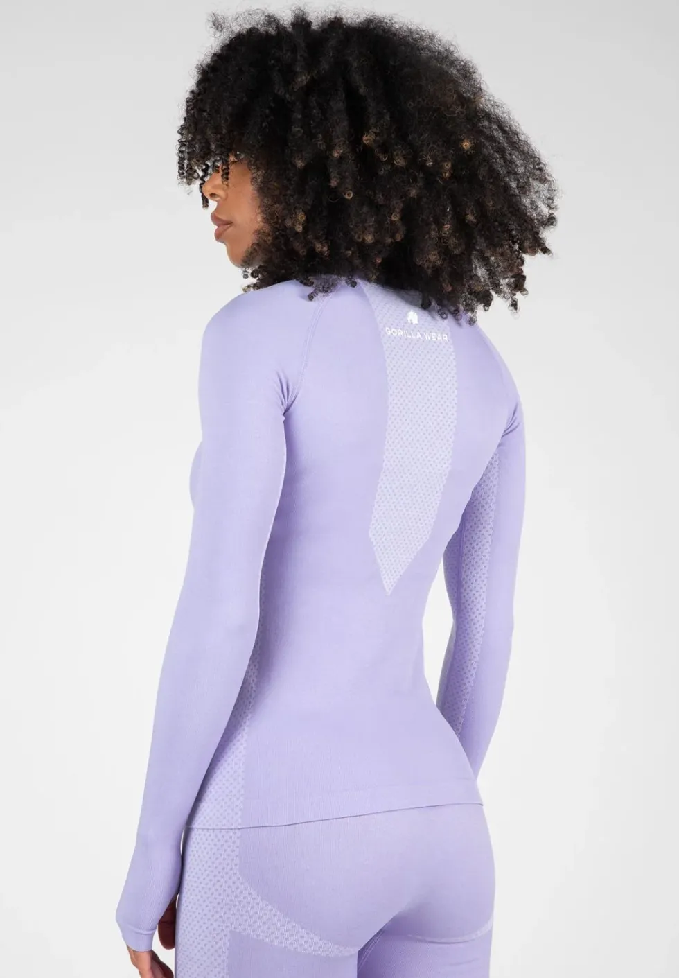 Gorilla Wear Selah Seamless Longsleeve - Lila