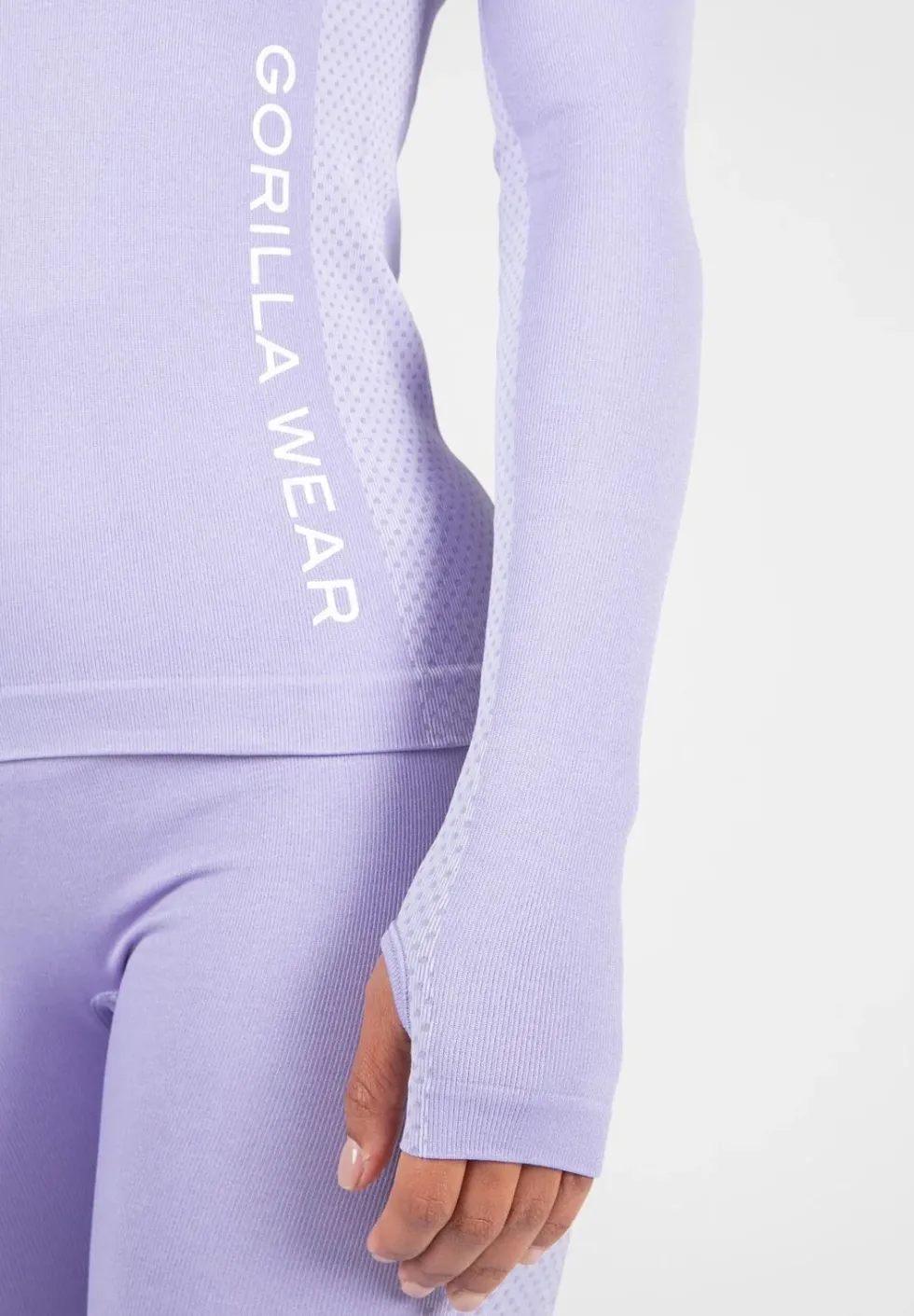 Gorilla Wear Selah Seamless Longsleeve - Lila